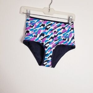Nwt curvy kat Miami heat high waist swim bottom